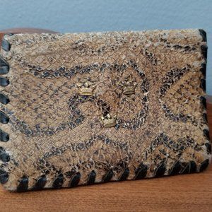 Vintage Snakeskin Wallet